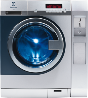  Electrolux Professional Waschmaschine Set WE Solo (WE170PP ZIP + B11COINBOX) Edelstahl