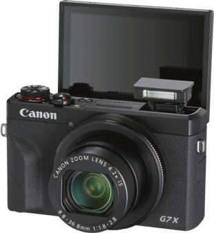  Canon PowerShot G7 X Mark III Schwarz