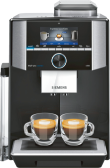  Siemens Kaffee-Vollautomat TI9555X9DE Schwarz-Silber