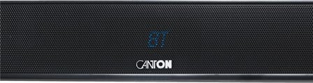 Canton Soundplate DM 101 mit Glasplatte Schwarz