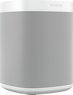  Sonos Standard Multiroom-Lautsprecher One Smartspeaker Weiss / Schwarz