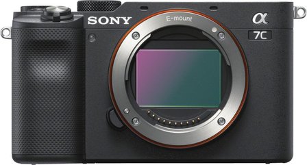 Sony Digitale Systemkamera ILCE-7CB Schwarz (Alpha-7C-Body) Schwarz