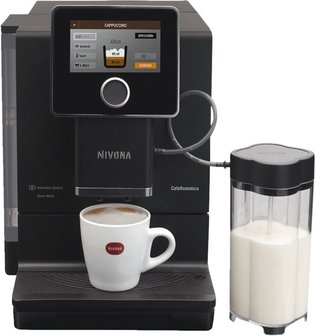 Nivona Kaffee-Vollautomat CafeRomatica 960 Schwarz-Chrom