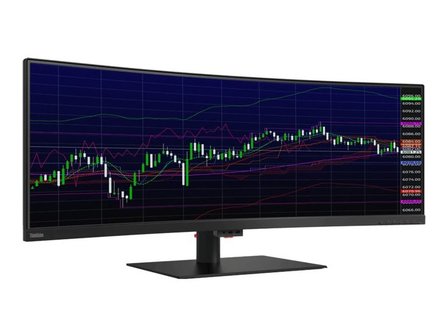 Lenovo ThinkVision P44w-10 - LED-Monitor - gebogen - 110.2 cm (43.4&quot;)