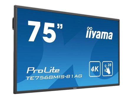 Iiyama ProLite TE7504MIS-B1AG | 75&quot; (189,3cm) | LCD Touchscreen-Display mit 4K-Aufl&ouml;sung