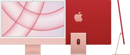 APPLE iMac 2021 MGPD3D/A CTO, All-in-One PC mit 23,5 Zoll Display, Apple M-Series Prozessor, 16 GB RAM, 512 GB SSD, Apple M1 Chip  Silber/Gr&uuml;n/Blau/Rose