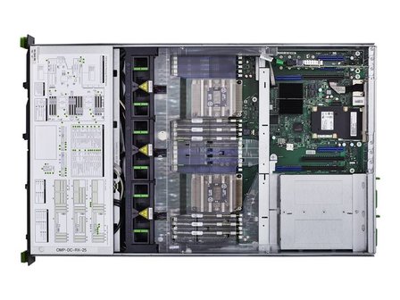 FUJITSU PY RX2540 M5 XEON SILVER 4214 1x16GB 8xSFF 4x1GBit 1x800W