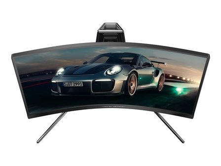 AOC Gaming PD27 - Porsche Design - AGON Series - LED-Monitor - gebogen - QHD - 69 cm (27&quot;) - HDR
