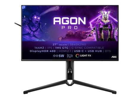 AOC Gaming AG274UXP - AGON4 Series - LED-Monitor - 4K - 68.5 cm (27&quot;) - HDR