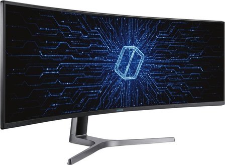 Samsung LED-Monitor Odyssey C49RG94SSR Charcoal Black