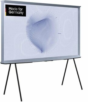 Samsung LED-Fernseher GQ43LS01BBAUXZG Serif Cotton Blue