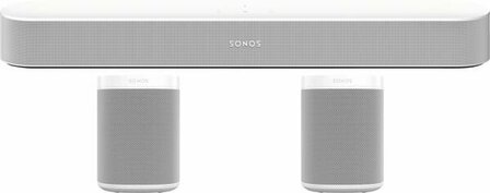 Sonos Standard Soundbar Beam + 2x ONE SL Bundle