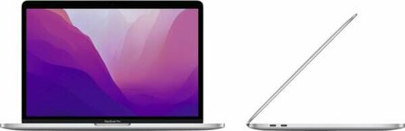 APPLE MacBook Pro TB Z16U 33,74cm 13,3Zoll Apple M2 8C CPU/10C GPU/16C N.E. 24GB 1TB SSD 67W USB-C DE Silber/Spacegrey