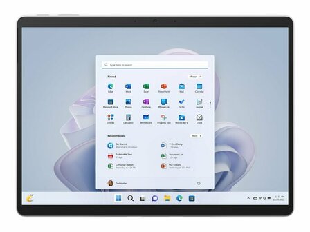Microsoft Surface Pro 9 - Core i7 - 16 GB RAM - 512 GB SSD - Platinum - W11