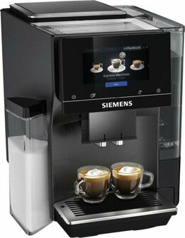 Siemens Kaffeevollautomat TQ707DF5 top Team Dark Inox