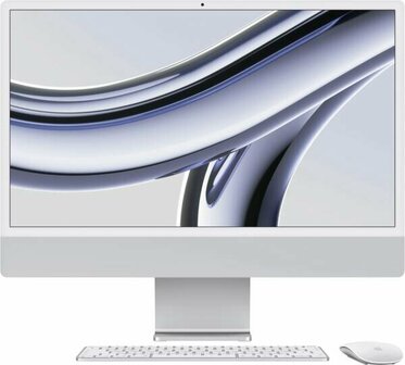 Apple All-in-One PC iMac 24&quot; Retina 4.5K M3 8C CPU/8C GPU/256GB Silber/Gr&uuml;n/Blau/Pink