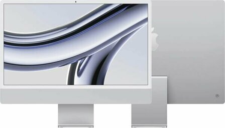 Apple All-in-One PC iMac 24&quot; Retina 4.5K M3 8C CPU/10C GPU/256GB Silber/Gr&uuml;n/Blau/Pink