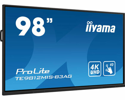 IIYAMA TE9812MIS-B3AG 24892cm 98Zoll iiWare10 Android 11