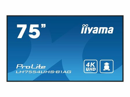 IIYAMA LH7554UHS-B1AG 190,5cm 75Zoll 3840x2160 UHD