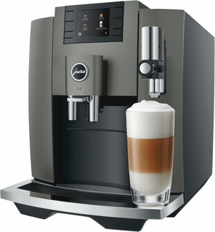 JURA Kaffee-Vollautomat E8 (EB) Dark Inox