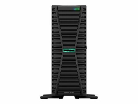 HPE ProLiant ML350 Gen11 Tower Xeon-S 4416+ 20-Core 2.0GHz 1x32GB-R 8xSFF Hot Plug BC MR408i-o No Optical 1000W Server