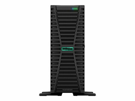 HPE ProLiant ML350 Gen11 Tower Xeon-G 5416S 16-Core 2.0GHz 1x32GB-R 8xSFF Hot Plug BC MR408i-o No Optical 1000W Server