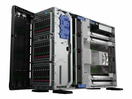 HPE ProLiant ML110 Gen11 Tower Xeon-G 5416S 16-Core 2.0GHz 1x32GB-R 8xSFF Hot Plug BC VROC 1000W Server