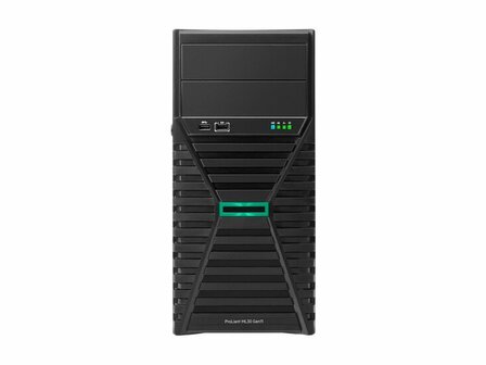HPE ProLiant ML30 Gen11 Tower Xeon E-2434 6-Core 3.4GHz 1x16GB-U 8xSFF Hot Plug VROC 800W Server