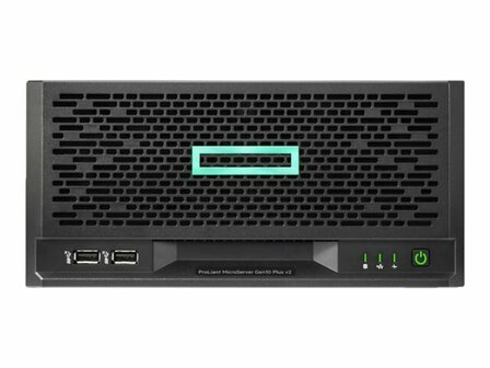 HPE ProLiant MicroServer Gen10+ Tower Intel Xeon E-2314 4-Core 2.8GHz 1x16GB-U 1x1TBxLFF Non-Hot Plug S100i 180W Server