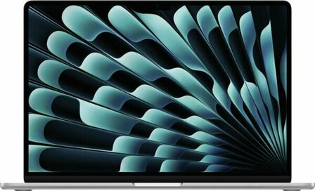 Apple Notebook MacBook Air 15&quot; M4 10C CPU/10C GPU/24GB/512GB Silber/Polarstern/Himmelblau/Mitternacht