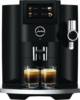JURA Kaffeevollautomat S8 (EB) Piano Black / Platin