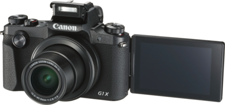  Canon PowerShot G1 X Mark III Schwarz