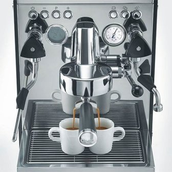 Graef Espresso-Maschine Contessa ES 1000 Edelstahl-Schwarz 