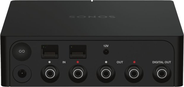 Sonos Epic Multiroom WLAN-Erweiterung Port Schwarz