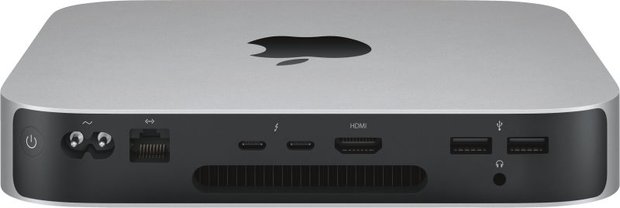 Apple Mini PC Mac mini CTO 512GB SSD/M1 Chip/8C CPU/8C GPU/16GB RAM Silber