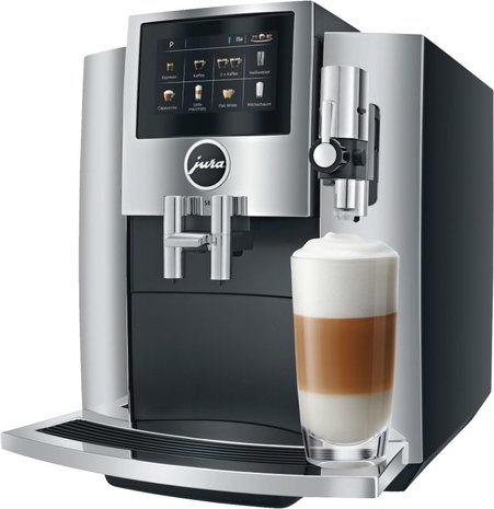 JURA Kaffee-Vollautomat S8 (EA) Chrom