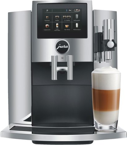 JURA Kaffee-Vollautomat S8 (EA) Chrom