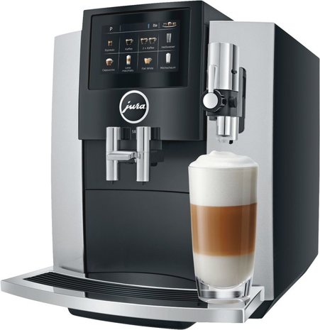JURA Kaffee-Vollautomat S8 (EA) Moonlight Silver