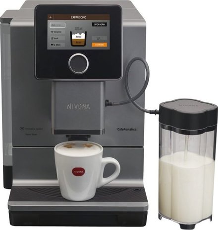 Nivona Kaffee-Vollautomat CafeRomatica 970 Titan-Chrom