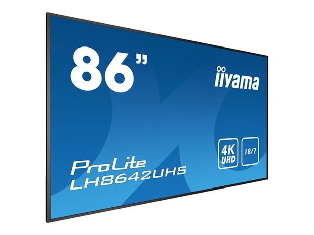  ProLite LH8642UHS-B3  86" (217 cm) professionelles Digital Signage Display mit 4K UHD-Grafik 