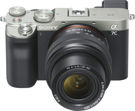 Sony Digitale Systemkamera Alpha 7C ( ILCE-7CLB )  Silber