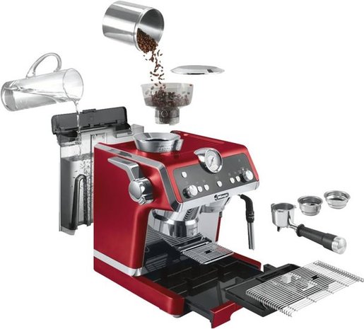 De´Longhi La Specialista Espresso-Maschine EC 9335.R La Specalista Rot