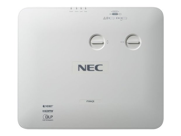 NEC P506QL - DLP-Projektor - Laser/Phosphor - 3D - 5000 lm - 3840 x 2160 - 16:9 - 4K - LAN - weiß