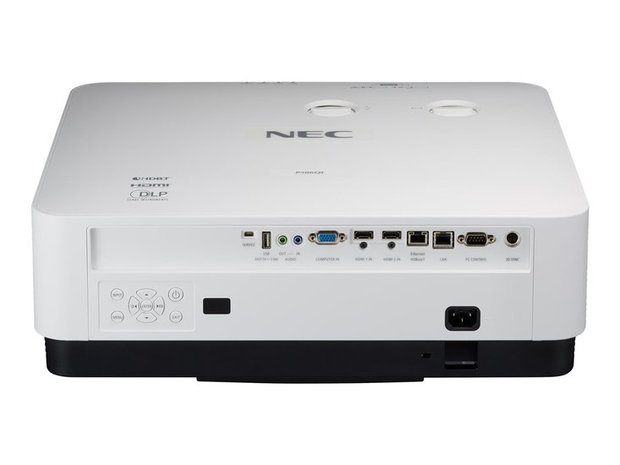 NEC P506QL - DLP-Projektor - Laser/Phosphor - 3D - 5000 lm - 3840 x 2160 - 16:9 - 4K - LAN - weiß