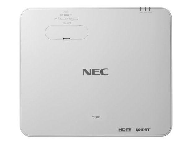 NEC P525WL - 3-LCD-Projektor - 5000 ANSI-Lumen - WXGA (1280 x 800) - 16:10 - 720p - LAN - weiß
