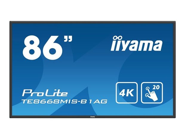 Iiyama ProLite TE8604MIS-B1AG | 86" (217,4cm) | LCD Touchscreen-Display mit 4K-Auflösung