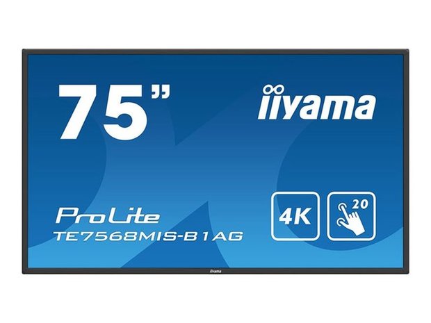 Iiyama ProLite TE7504MIS-B1AG | 75" (189,3cm) | LCD Touchscreen-Display mit 4K-Auflösung