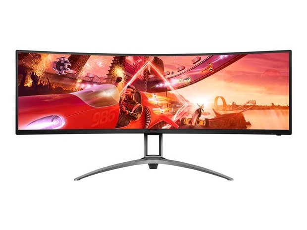 AOC Gaming AG493QCX - AGON Series - LED-Monitor - gebogen - 124.5 cm (49") - HDR