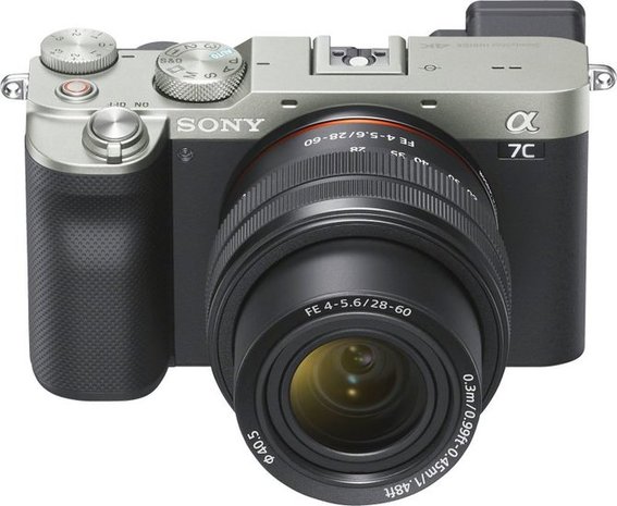 Sony Digitale Systemkamera Alpha 7C ( ILCE-7CLS ) Kit 28-60 mm Silber