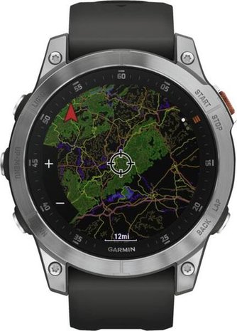 Garmin Sport & Fitness Smartwatch Epix Schiefergrau-Silber